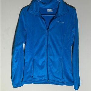 Columbia Sportswear Zip Up Fleece Jacket Blue Women's Size S